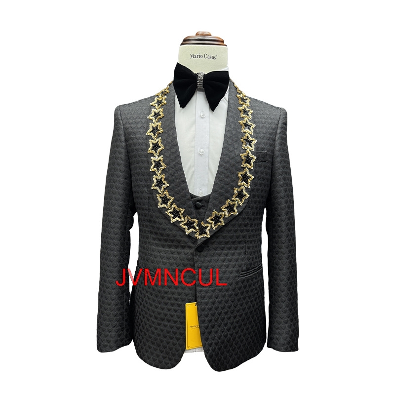 Men'S Formal Wear For Reception - Heren 3-delig pak slim fit bruiloft