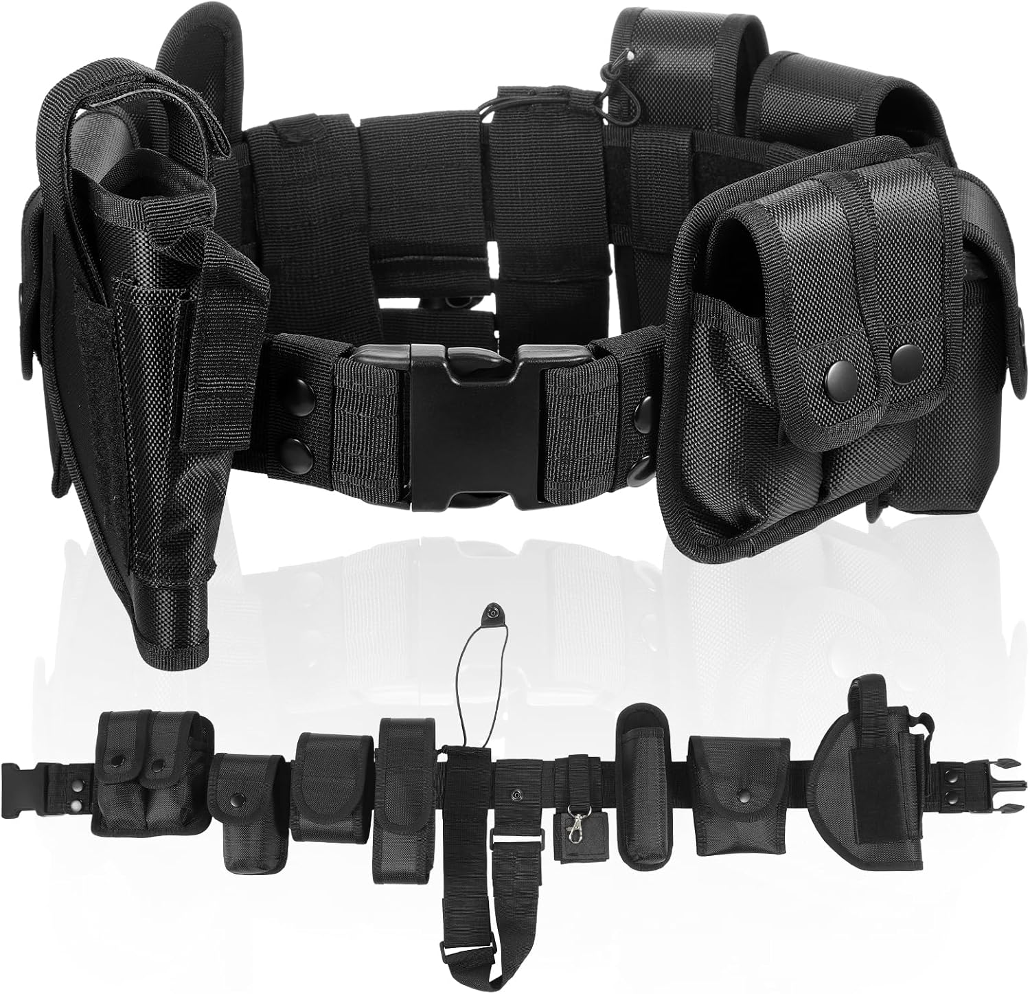 Men'S Formal Wear Belt - Politiebeveiliging Duty Riemen Correctionele officieren Ultility