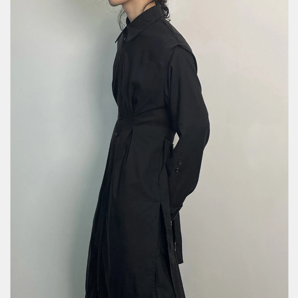 Men'S Formal Wear Belt - Y2K Gothic Trenchcoat Mannen Dark Academia