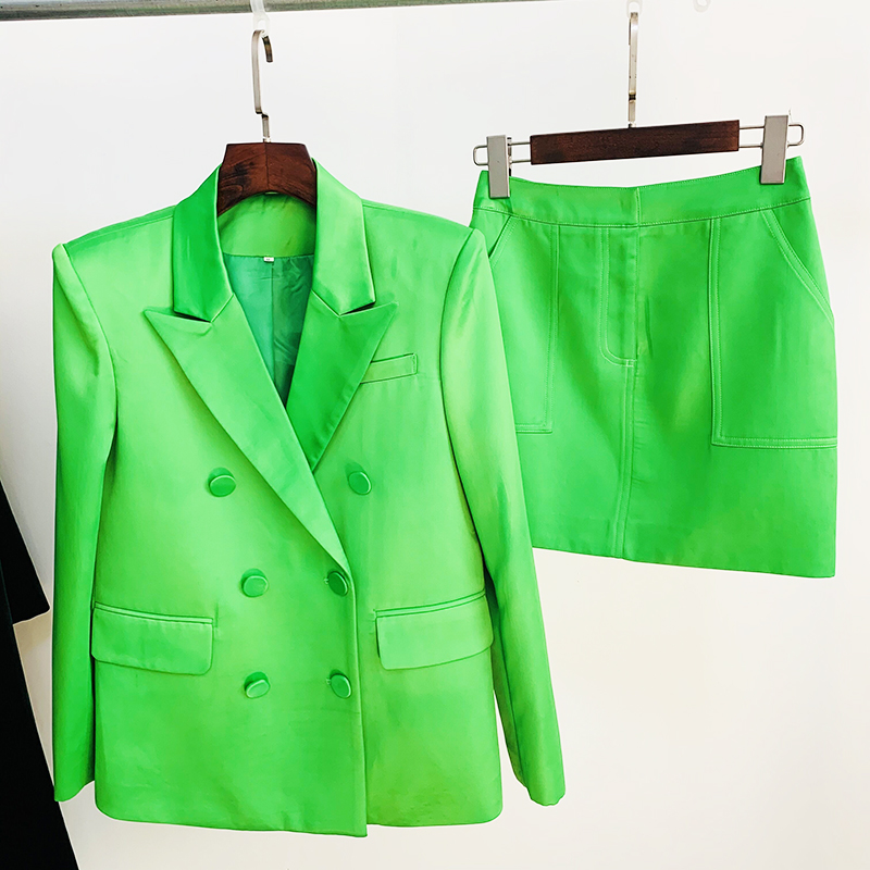 Double Breasted Blazer - HIGH STREET Nieuwste 2026 S/S Designer