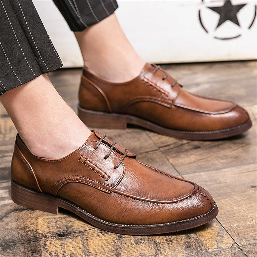 Men'S Holiday Formal Wear - Elegante antislip grote maat herenschoenen Casual
