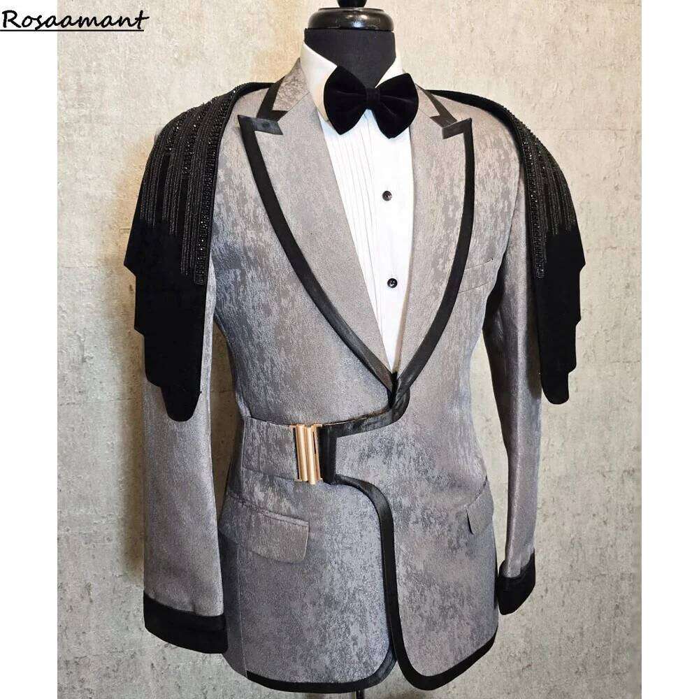 Latest Men Formal Wear - Nieuwste pakken 2-delige set formele zakelijke