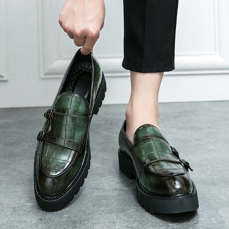 Men Formal Wear Brands - Merk Modieuze Casual Leren Schoenen Mannen
