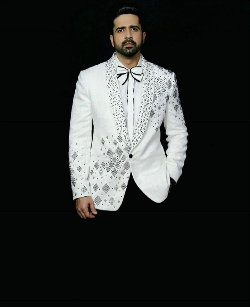 Formal Wear Jersey For Men - Kristallen Mannen Pak Set 2 Stuks
