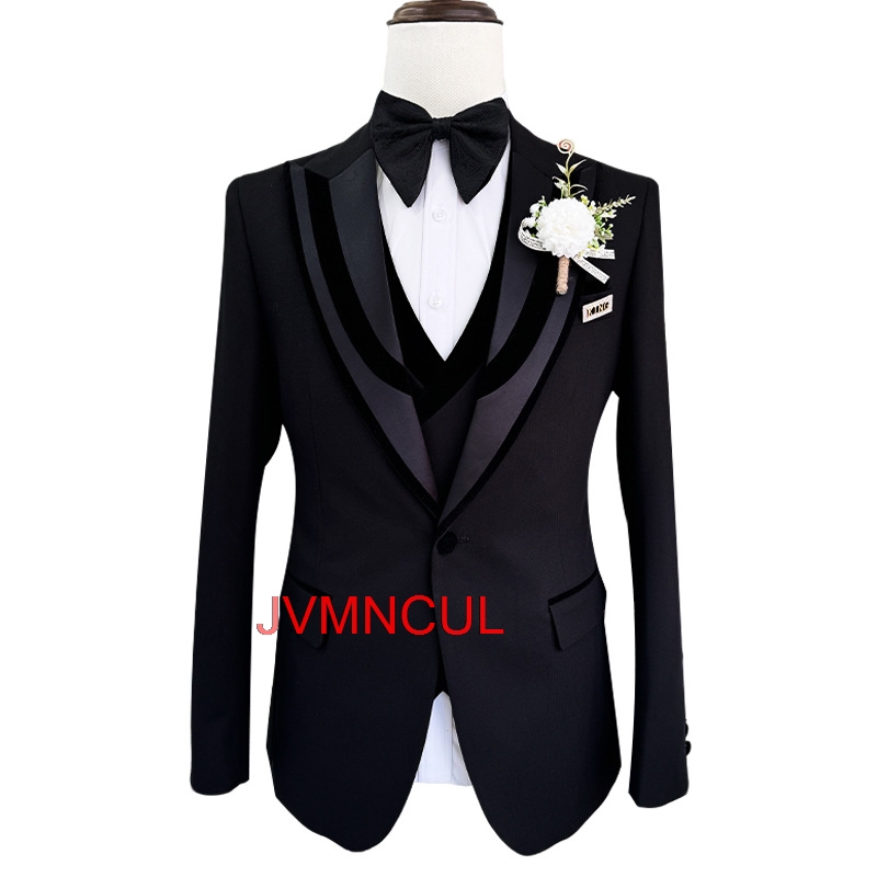 Men'S Formal Wear For Reception - Heren 3-delig pak slim fit bruiloft