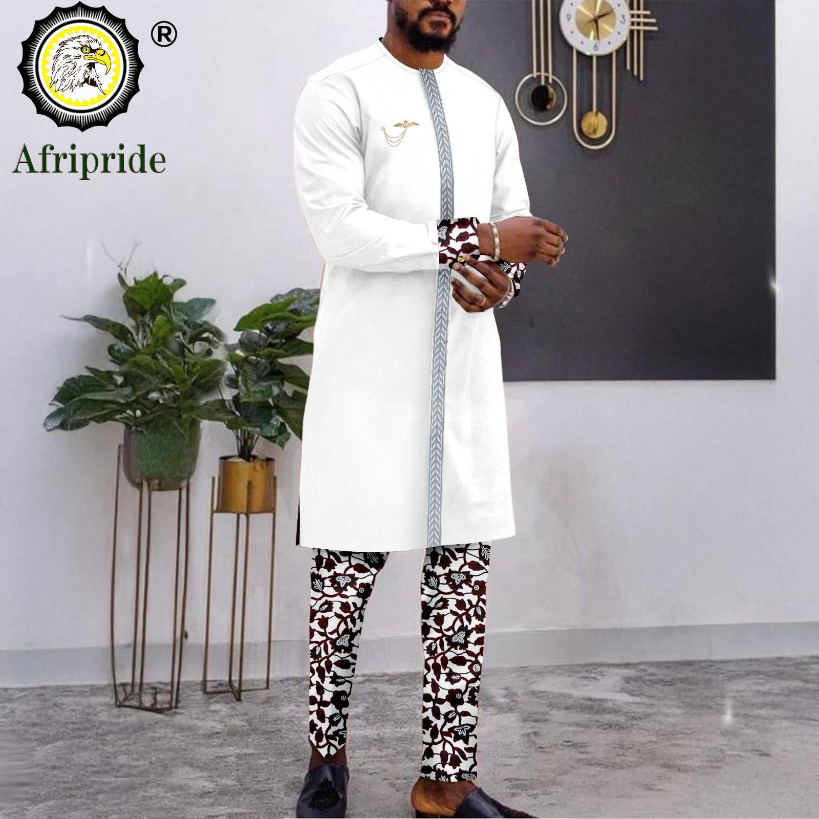 Men Formal Wear Clothes - Afrikaanse kleding voor mannen broche borduurwerk
