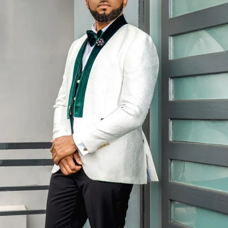 Afrikaanse Bruiloft Pakken Voo - Men Formal Wear Clothes recensie en prijs