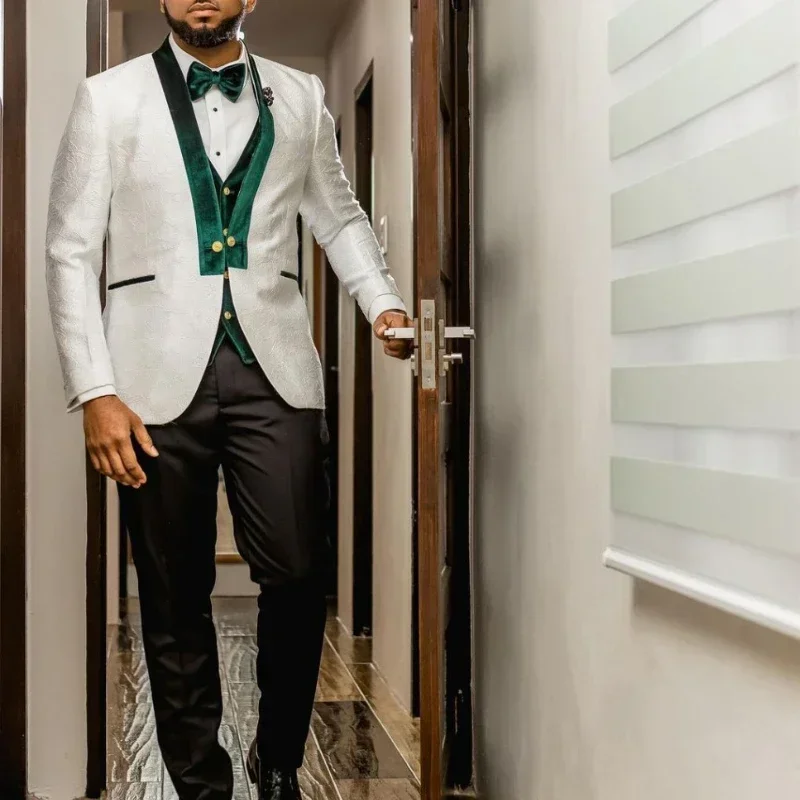 Afrikaanse Bruiloft Pakken Voo - Men Formal Wear Clothes recensie en prijs
