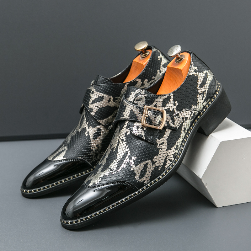 Retro Klassieke Le Fu Schoenen - Men Formal Wear Green recensie en prijs