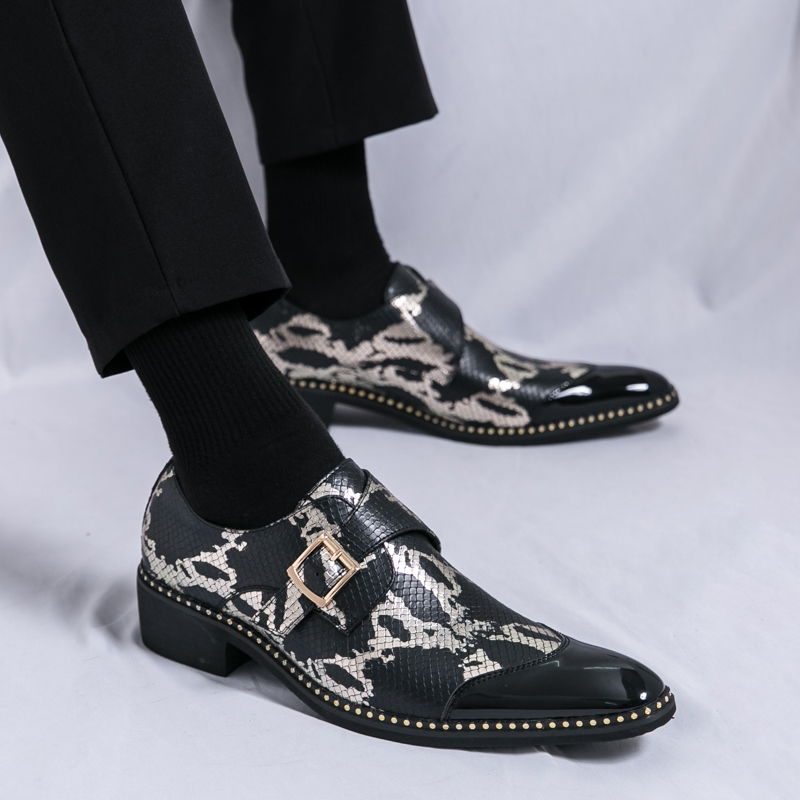Retro Klassieke Le Fu Schoenen - Men Formal Wear Green recensie en prijs