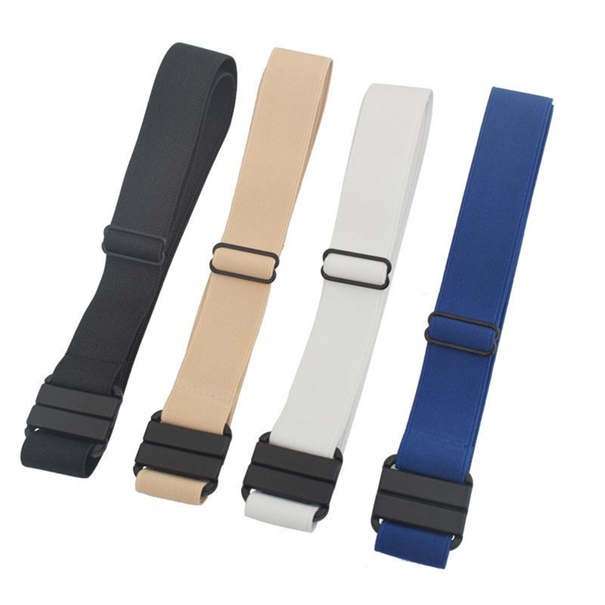 Nieuwe unisex gespvrije elasti - Men'S Formal Wear Belt recensie en prijs