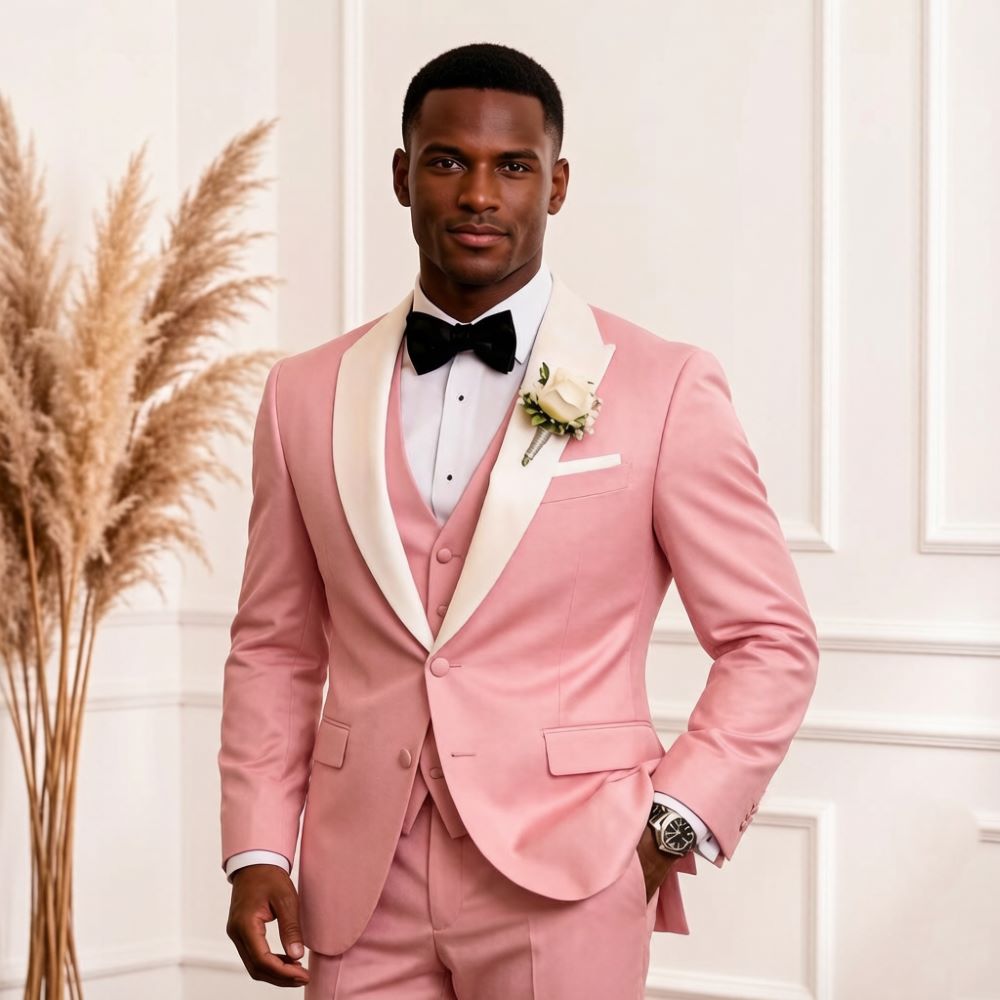 3-delig formeel herenpak met p - Men'S Formal Wear For Reception recensie en prijs