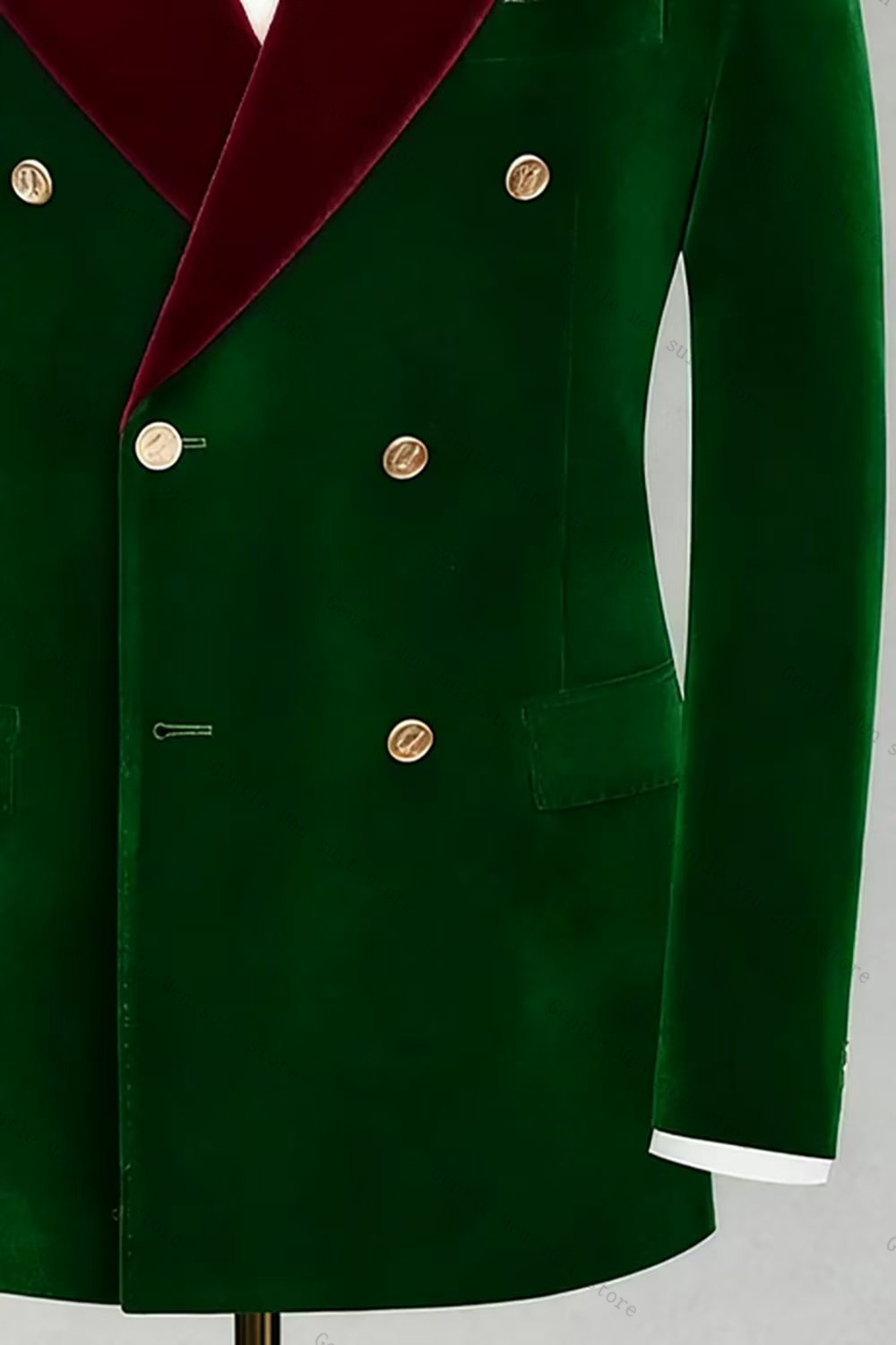 Groene bruidegom mannen pak se - Men Formal Wear Green recensie en prijs