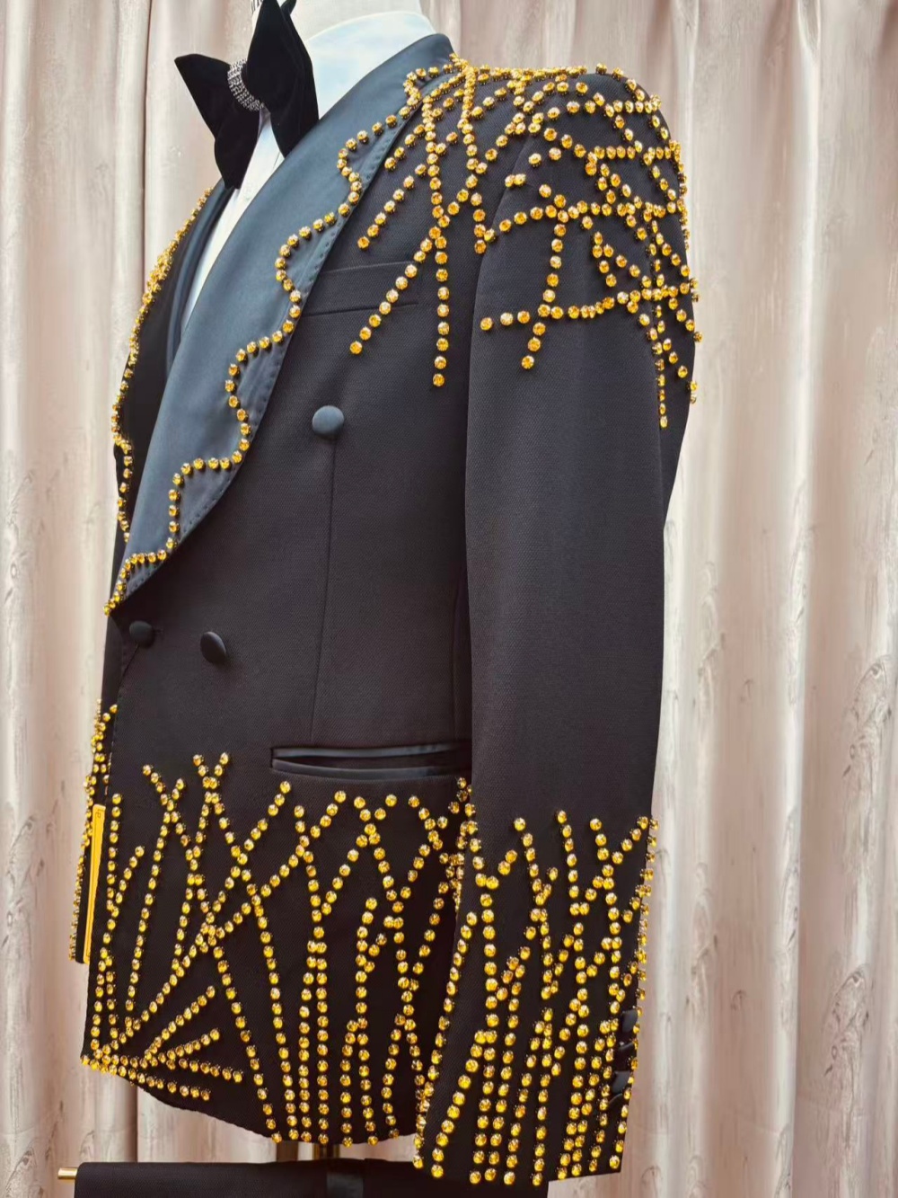 Heren Exquisiete Geborduurde P - Men Formal Wear Clothes recensie en prijs