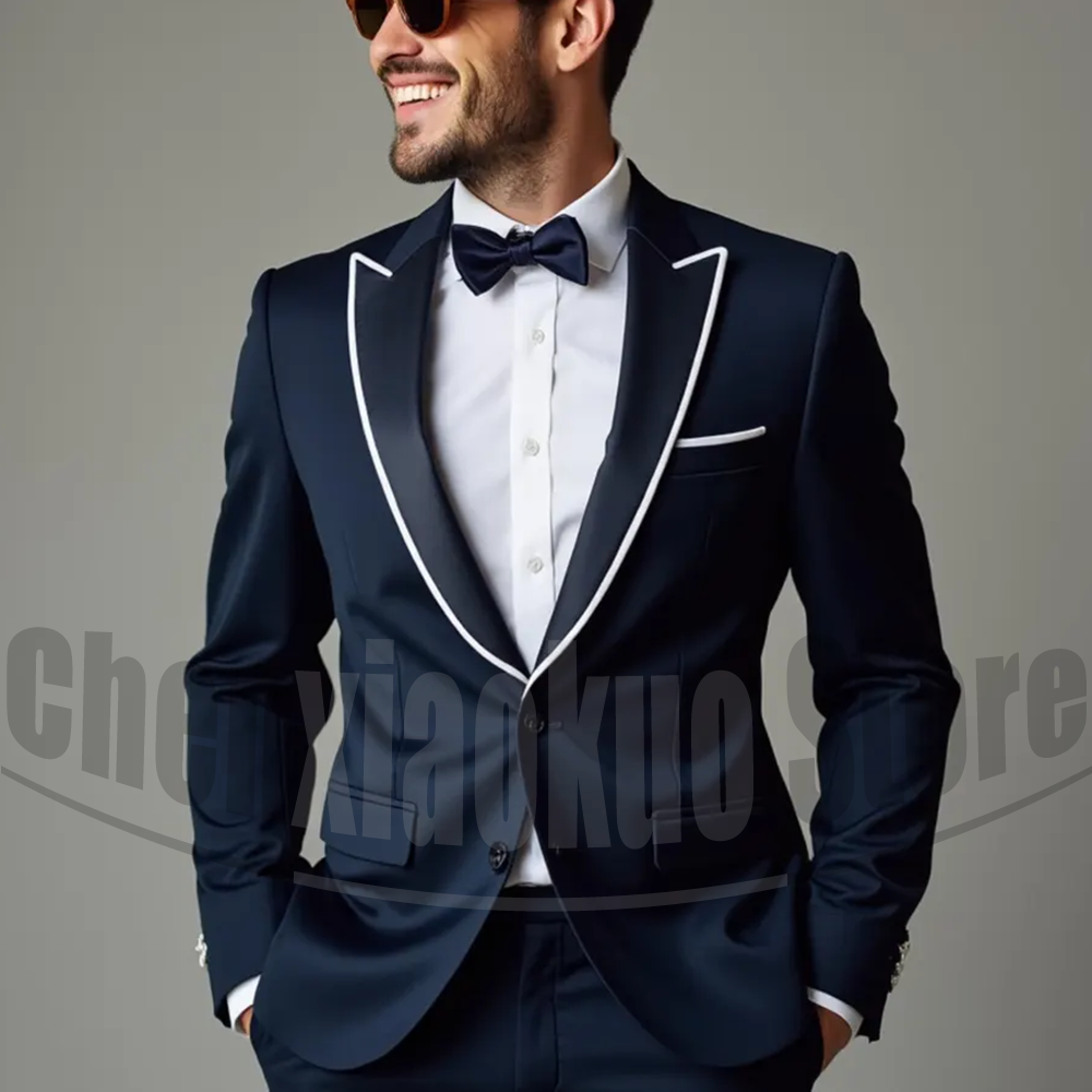 Mannen pakken mode piek revers - Men'S Formal Evening Wear recensie en prijs
