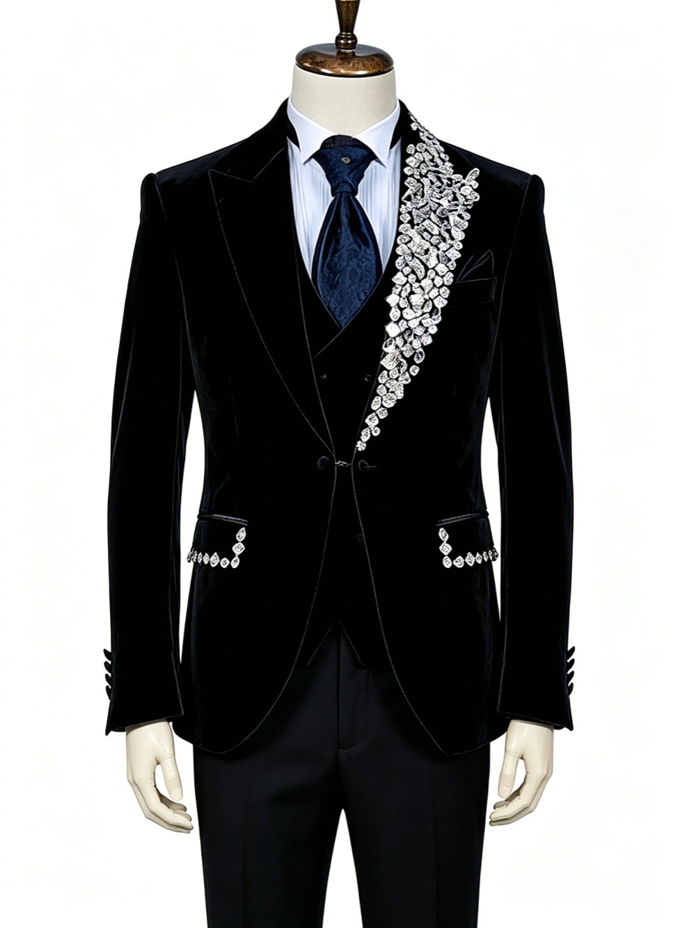 Formele Bruiloft Smoking Fluwe - Men'S Formal Evening Wear recensie en prijs