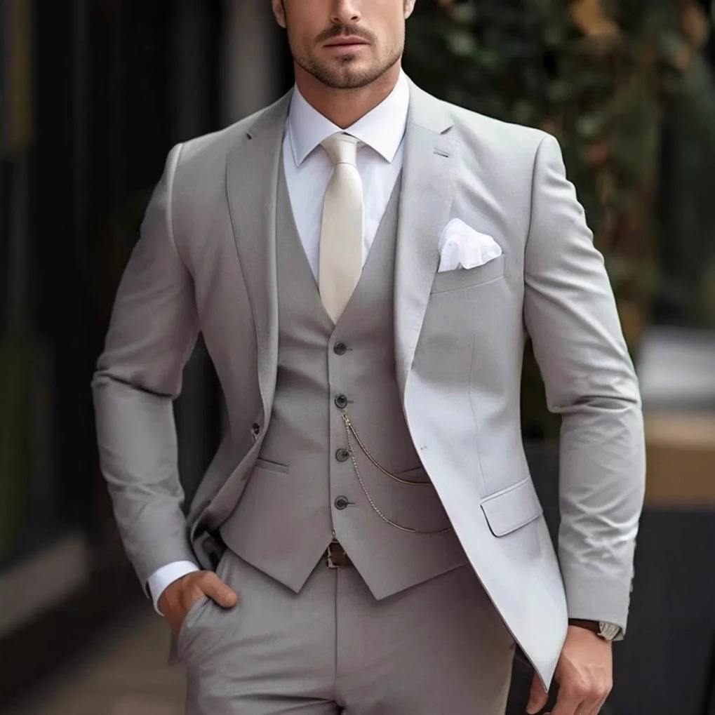 3-delige roze formele herenpak - Men'S Formal Wear For Reception recensie en prijs