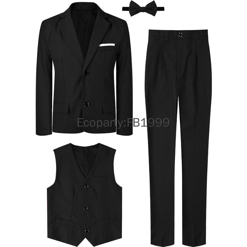 4-delig pak voor kinderen jong - Formal Wear For Men Kids recensie en prijs