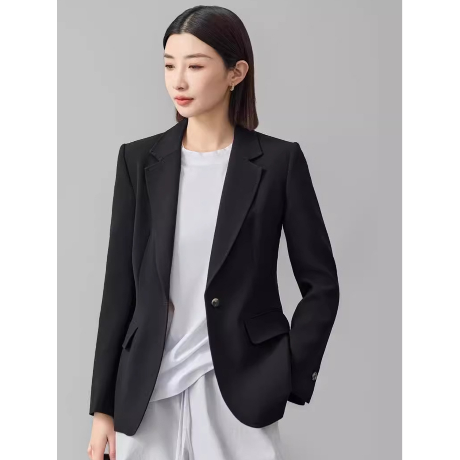 Allingentle Damespak Slim Fit  - Double Breasted Blazer recensie en prijs
