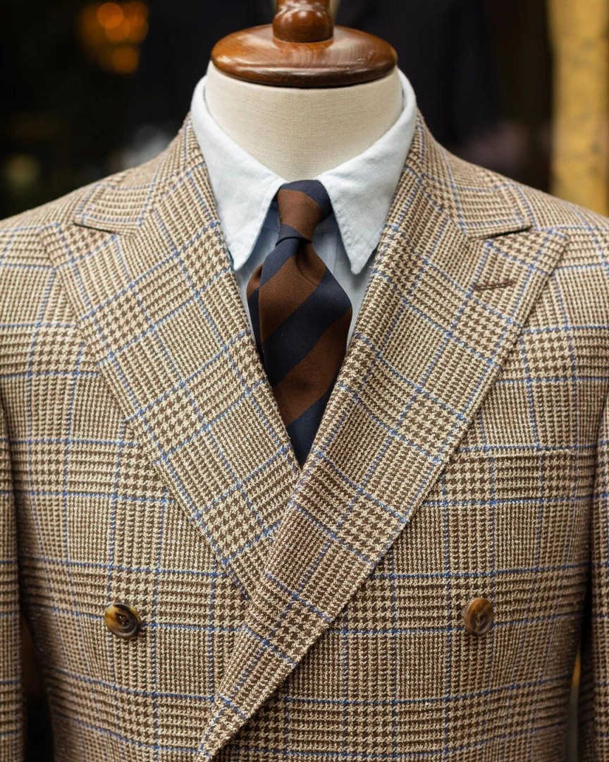 Retro geruit dubbelknoops here - Men'S Formal Wear For Reception recensie en prijs