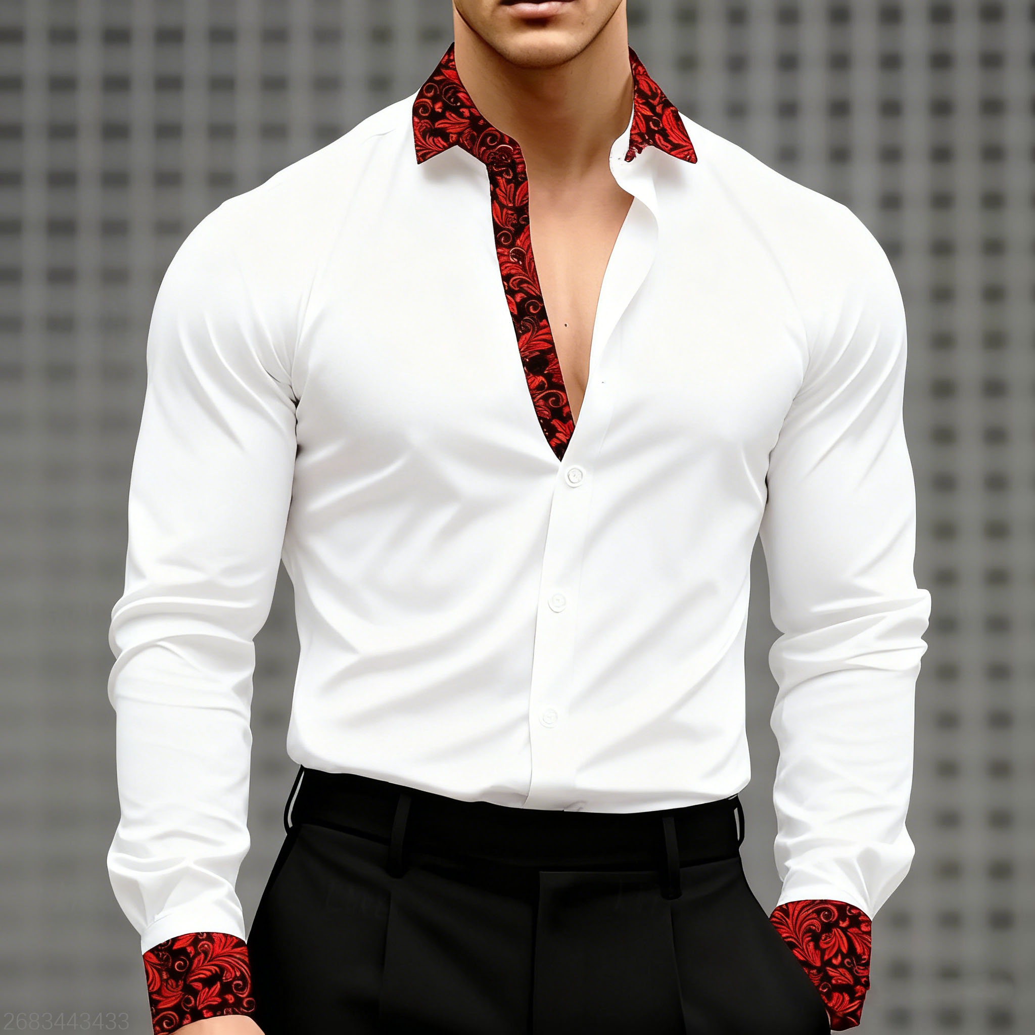 10 kleuren heren bloemenprint  - Men'S Holiday Formal Wear recensie en prijs