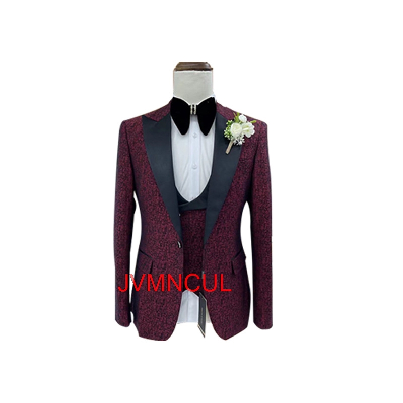 Heren Jacquard 3-delig pak, sl - Men'S Formal Wear For Reception recensie en prijs