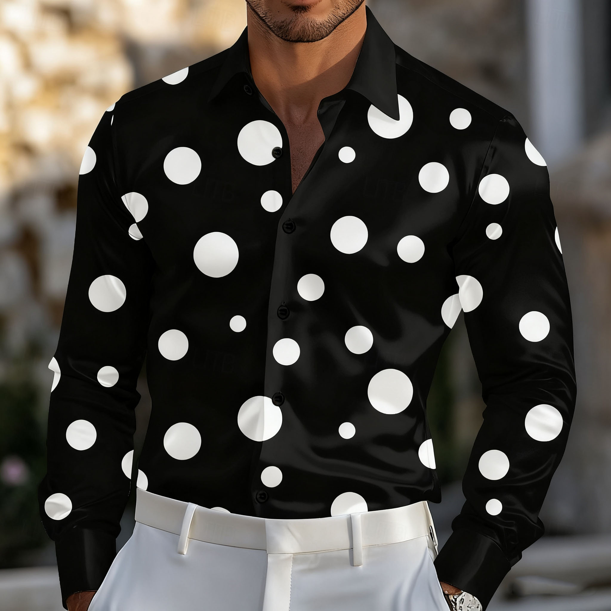 Heren overhemd met geometrisch - Men'S Holiday Formal Wear recensie en prijs