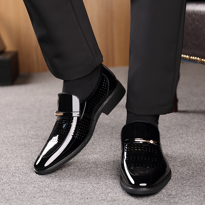 Zomerse nieuwe leren schoenen  - Formal Men Office Wear Sandals recensie en prijs