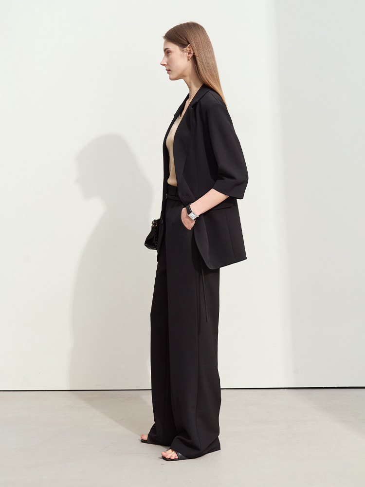 Amii Minimalisme 2024 Zomer Ni - Double Breasted Blazer recensie en prijs