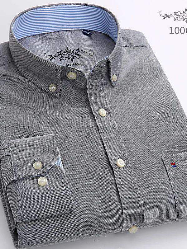 Slim Fit formele overhemden vo - Men Formal Wear Brands recensie en prijs