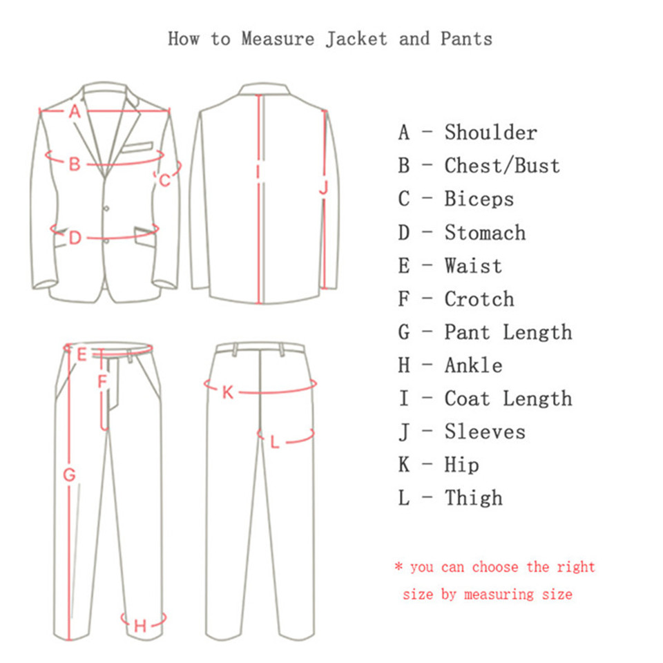 Op maat gemaakte slim-fit 3-de - Men Formal Wear Combination recensie en prijs