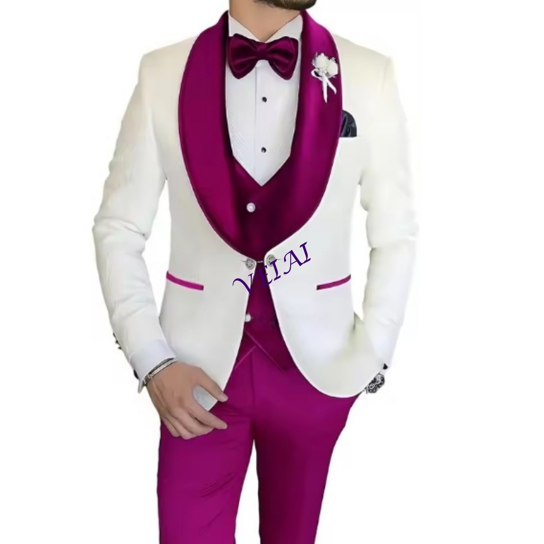 Op maat gemaakte slim-fit 3-de - Men Formal Wear Combination recensie en prijs