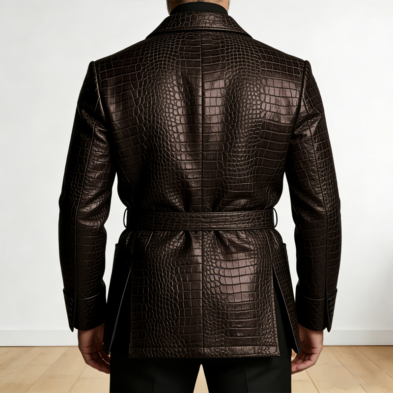    Herenblazer van leer met k - Men'S Formal Wear Belt recensie en prijs