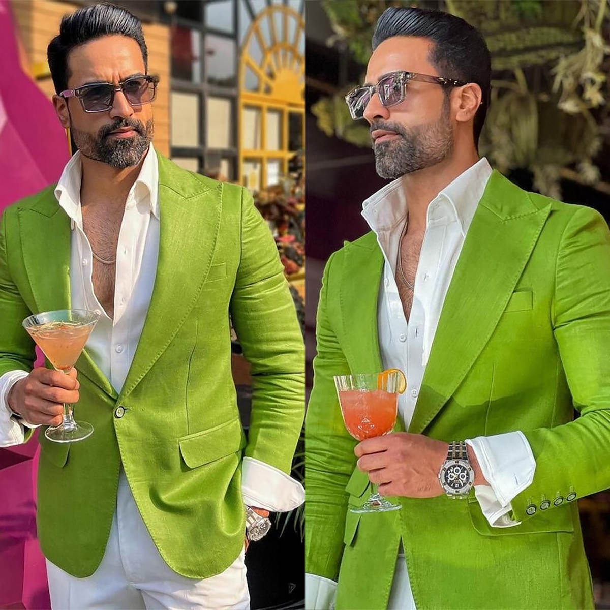 Knappe groene bruidegom mannen - Men Formal Wear Green recensie en prijs