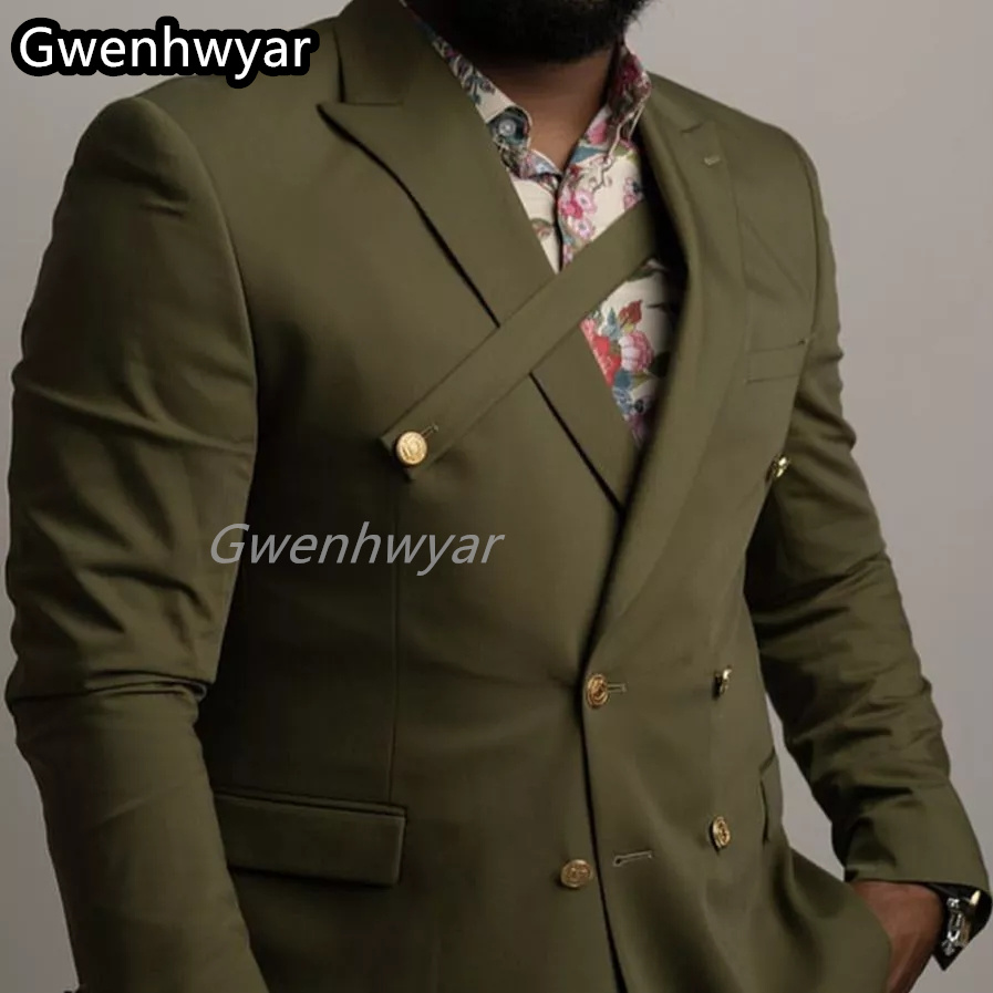 Gwenhwyar Grey Double Breasted - Men Formal Wear Clothes recensie en prijs